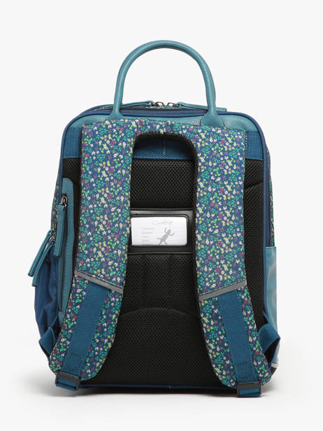 2-compartment Backpack Cameleon Blue vintage fantasy PBVGSD37 other view 4