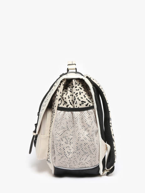 2-compartment Satchel Cameleon Beige vintage north PBVWCA38 other view 3
