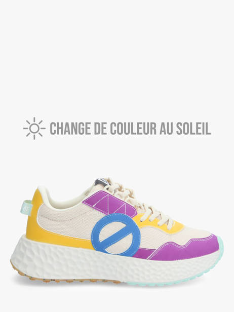 Sneakers Carter Jogger In Leather No name Multicolor women VEKNDI5H other view 1