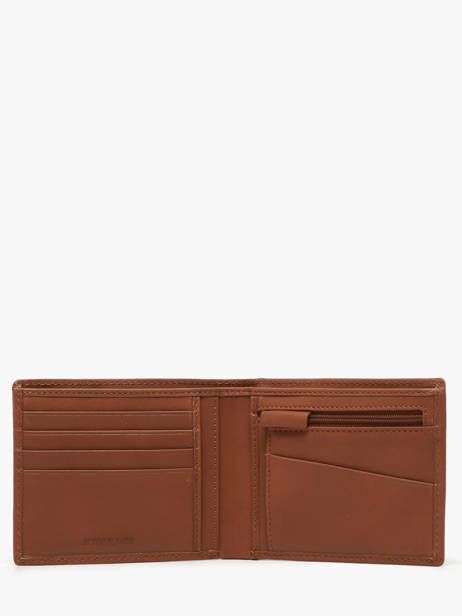 Wallet Leather Serge blanco Brown austin AST21115 other view 1