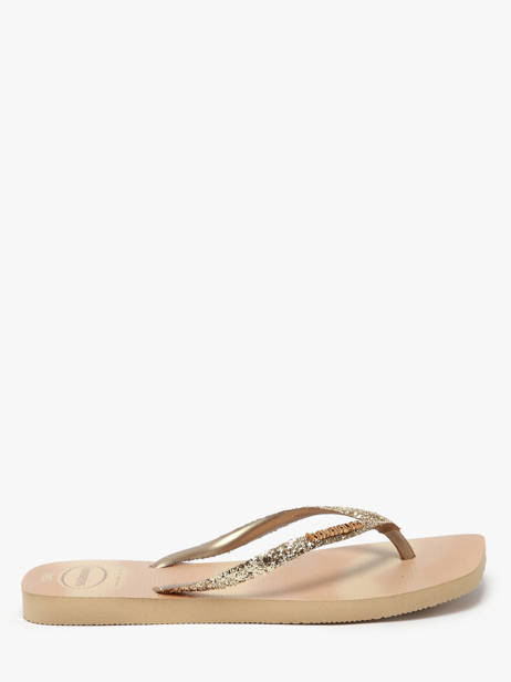 Flip Flops Havaianas Gold women 4149417F other view 1
