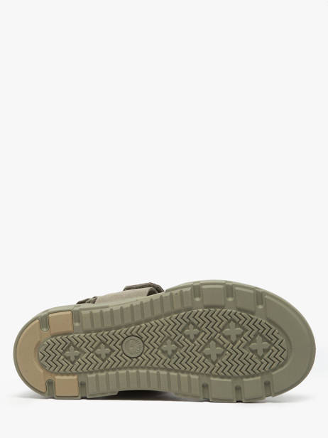 Sandals Greyfield In Leather Timberland Green women 61MGEO31 other view 4