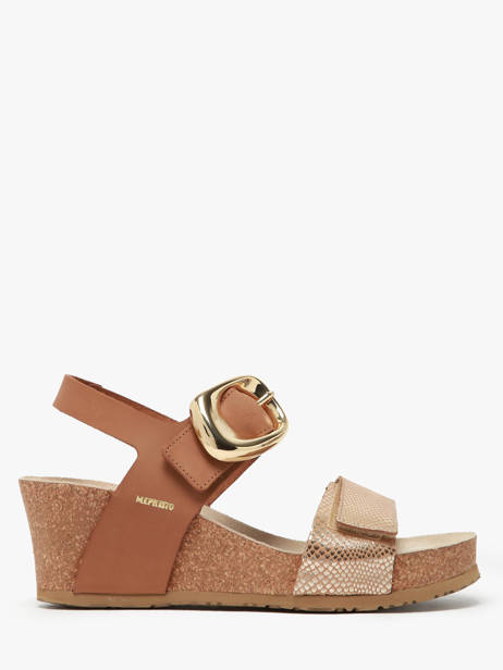 Sandals Leandre In Leather Mephisto Multicolor women P5146895