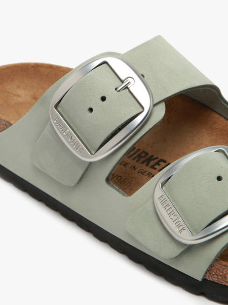 Slippers Arizona Big Buckle Birkenstock Green women 1029311 other view 2