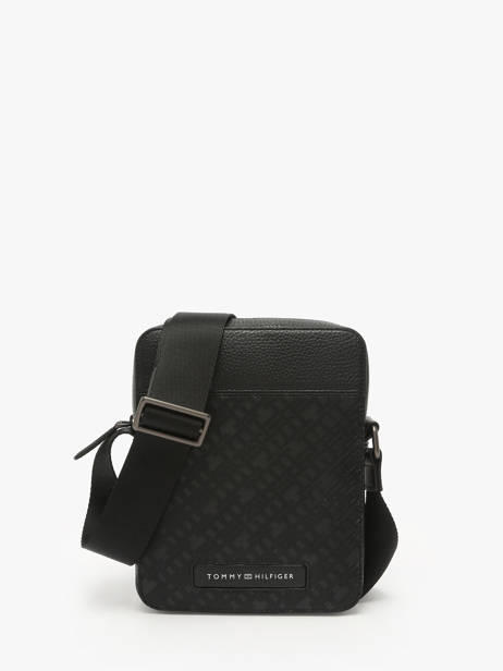 Crossbody Bag Tommy hilfiger Black monogram AM13210
