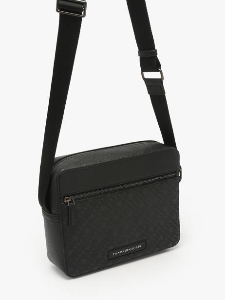 Crossbody Bag Tommy hilfiger Black monogram AM13211 other view 1