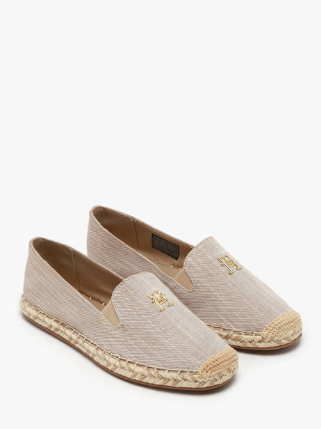 Espadrilles Tommy hilfiger Beige women 8539ACC other view 2