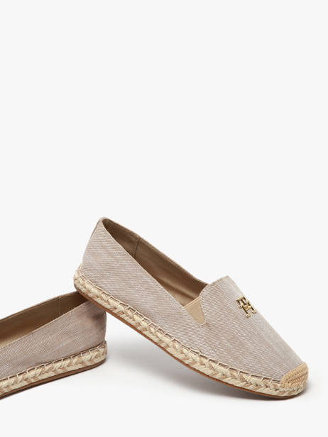Espadrilles Tommy hilfiger Beige women 8539ACC other view 3