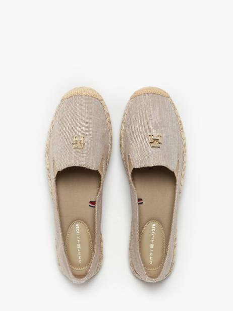 Espadrilles Tommy hilfiger Beige women 8539ACC other view 4