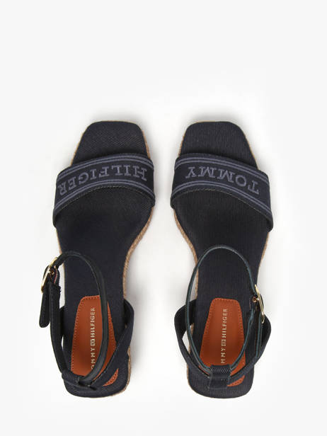 Sandals Tommy hilfiger Blue women 8805DW6 other view 3