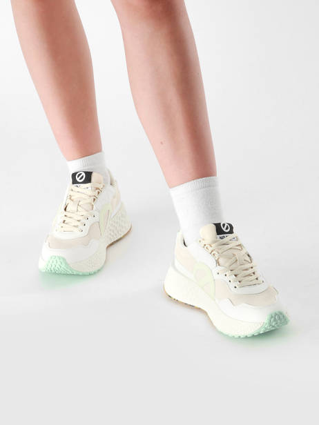 Sneakers Carter Jogger In Leather No name Multicolor women VEKNDI5H other view 2