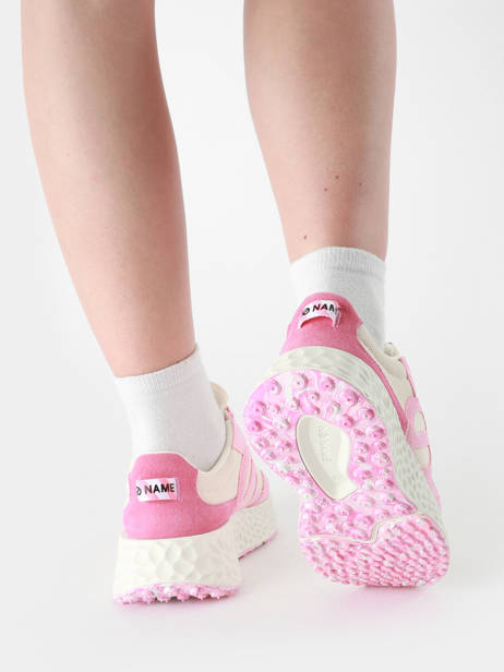 Sneakers Carter In Leather No name Pink women CMKSDS5O other view 1