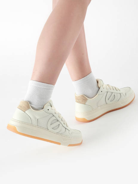 Sneakers Alison In Leather No name Beige women ASGMESVE other view 1