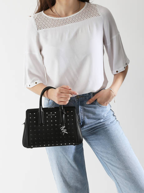 Satchel Laila Leather Michael kors Black laila S5S9IS1O other view 1