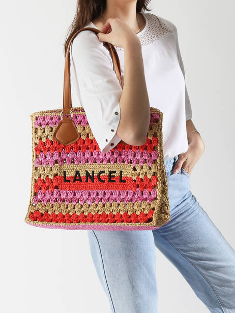 Shoulder Bag Cabas D'ete Lancel Multicolor cabas d'ete A13417 other view 1