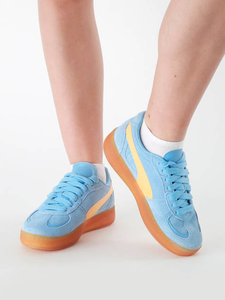 Sneakers Palermo Moda Xtra Gum In Leather Puma Blue women 40032307 other view 1