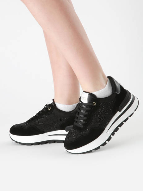 Sneakers Amazing 20 In Leather Liu jo Black women BA5043PX other view 1