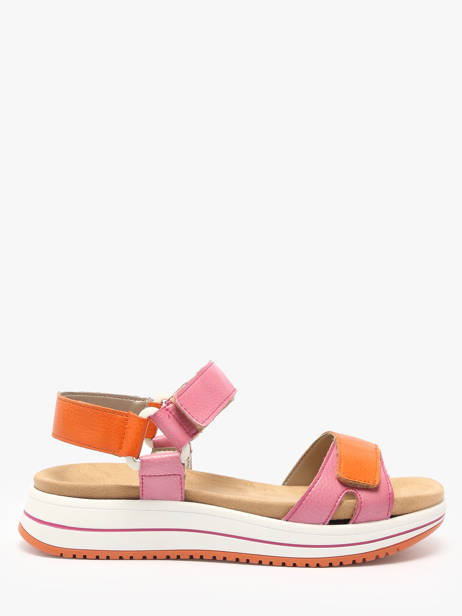 Platform Sandals In Leather Remonte Multicolor women 31