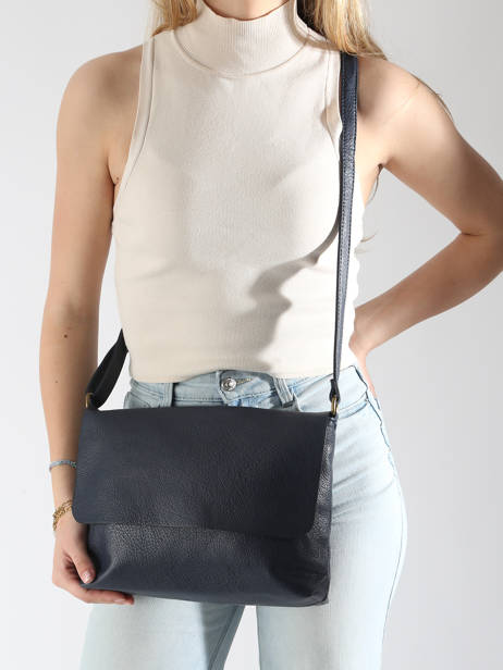 Sac Bandoulière Soft Miniprix Marron soft MD5234 vue secondaire 1