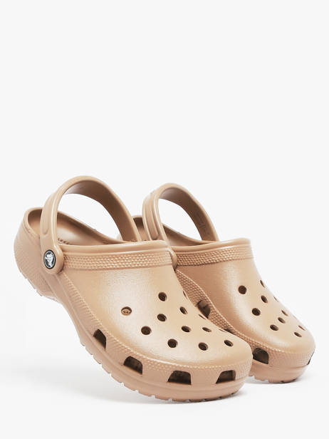 Mules Classic Bone Crocs Marron accessoires 10001 vue secondaire 1