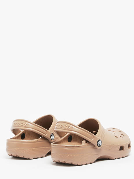 Mules Classic Bone Crocs Marron accessoires 10001 vue secondaire 2