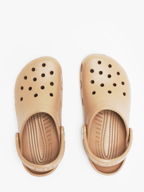 Mules Classic Bone Crocs Marron accessoires 10001 vue secondaire 3
