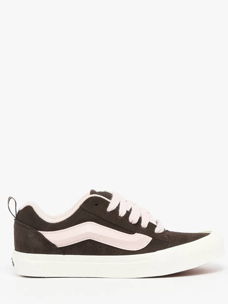 Sneakers Knu Skool In Leather Vans Brown women D75O3N