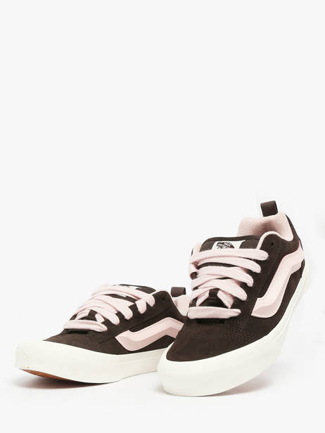 Sneakers Knu Skool In Leather Vans Brown women D75O3N other view 2