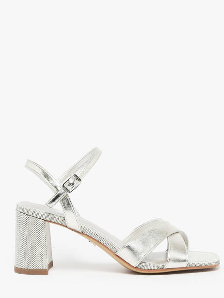 Heeled Sandals Tamaris Silver women 44