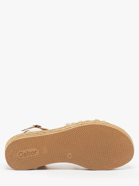 Sandals Gabor Silver women 82 other view 4