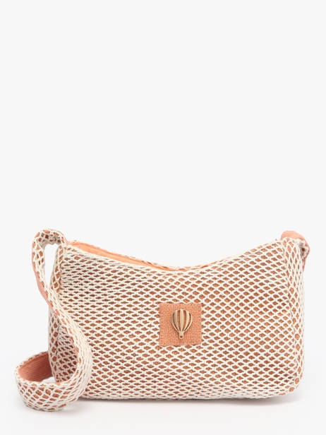 Shoulder Bag Estival Cotton Le voyage en panier Orange estival PM851
