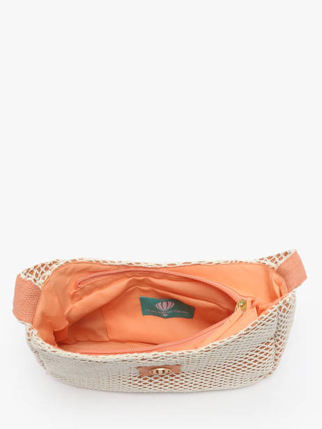 Shoulder Bag Estival Cotton Le voyage en panier Orange estival PM851 other view 3