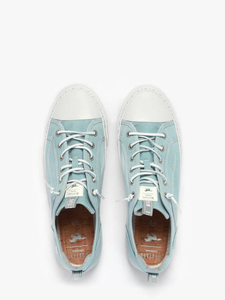 Sneakers Mustang Blue women 1376308 other view 3