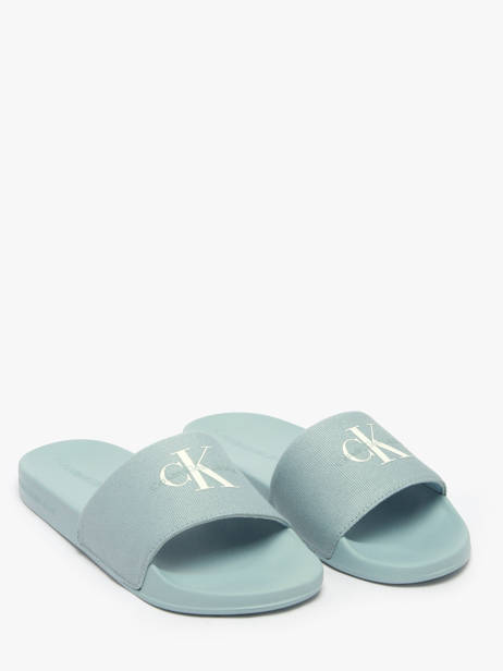 Claquettes Calvin klein jeans Blue women 183501H other view 2
