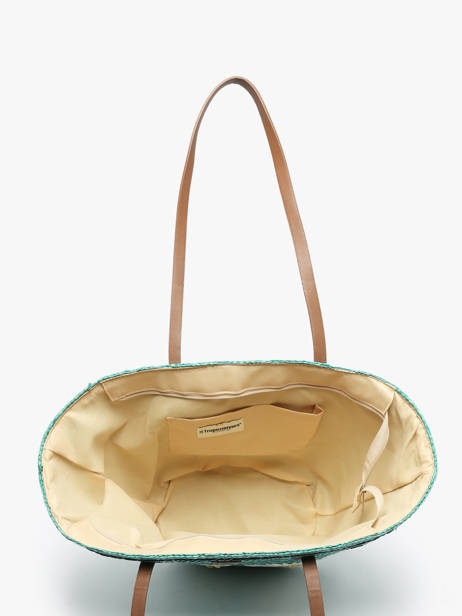Shoulder Bag Koa Les tropeziennes Green koa TZ01 other view 3