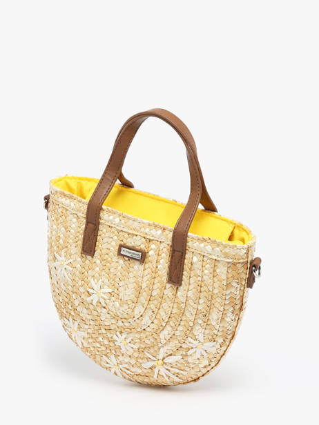 Satchel Koa Les tropeziennes Beige koa TZ03 other view 2