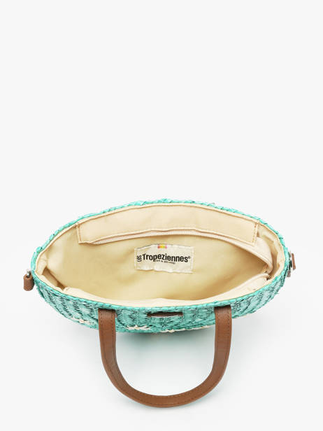 Satchel Koa Les tropeziennes Green koa TZ03 other view 3