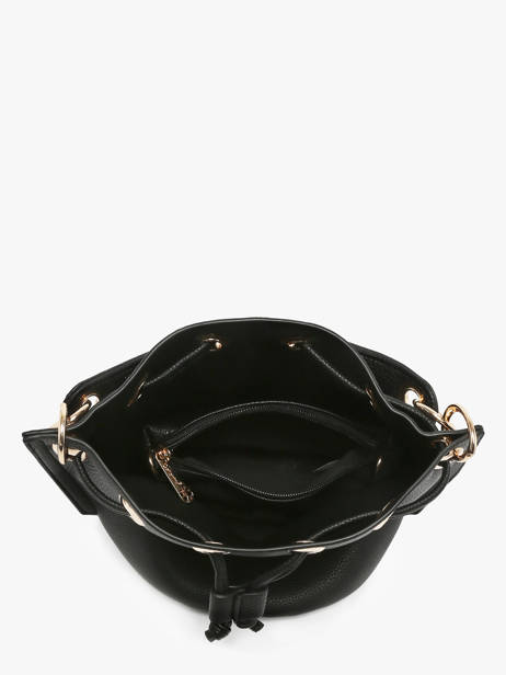 Satchel Grained Miniprix Black grained KL62050 other view 2