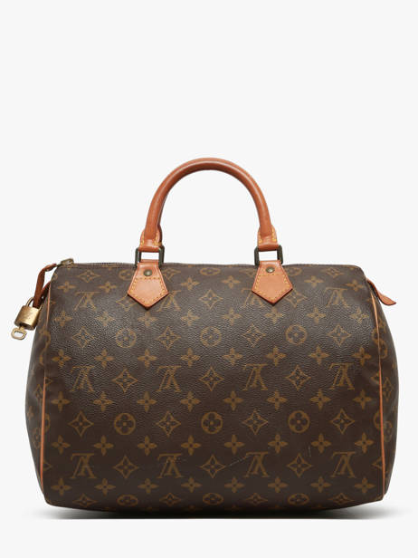 Preloved Louis Vuitton Speedy 35 Monogram Satchel Louis vuitton Brown second life 1353782