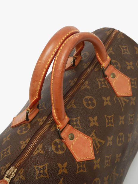 Preloved Louis Vuitton Speedy 35 Monogram Satchel Louis vuitton Brown second life 1353782 other view 2