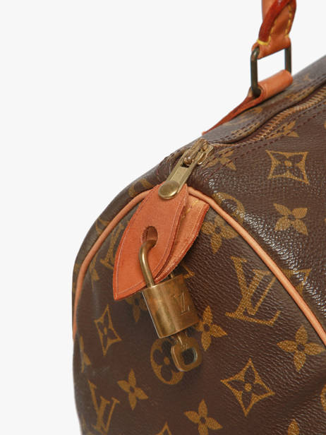 Preloved Louis Vuitton Speedy 35 Monogram Satchel Louis vuitton Brown second life 1353782 other view 3