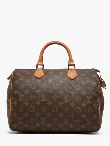 Preloved Louis Vuitton Speedy 35 Monogram Satchel Louis vuitton Brown second life 1353782 other view 6