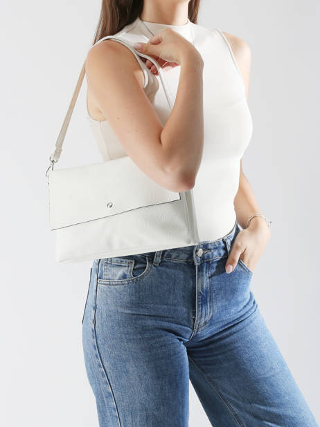 Crossbody Bag Grained Miniprix White grained H6996 other view 1