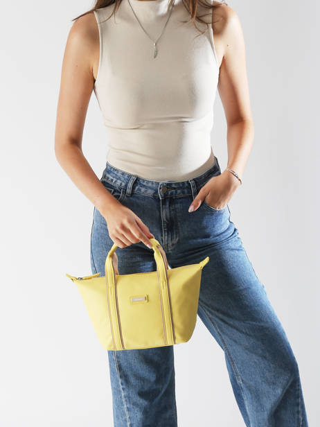 Satchel Tara Nylon Hexagona Yellow tara 8120170 other view 1