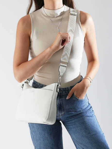 Shoulder Bag Grained Miniprix White grained F8575 other view 1