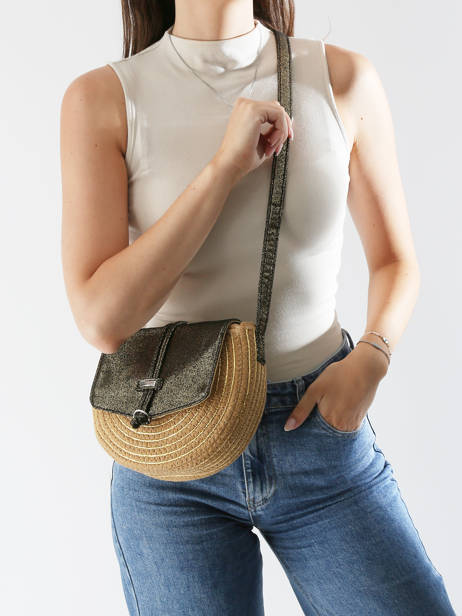 Shoulder Bag Dario Cotton Les tropeziennes Beige dario TZ03 other view 1