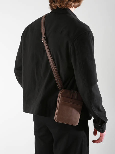Sac Bandoulière Spider Etrier Marron spider ESPI728S vue secondaire 1