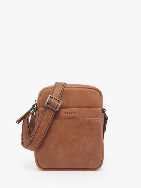 Sac Bandoulière Spider Cuir Etrier Marron spider ESPI704S