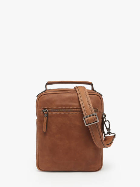 Sac Bandoulière Spider Cuir Etrier Marron spider ESPI732M vue secondaire 5