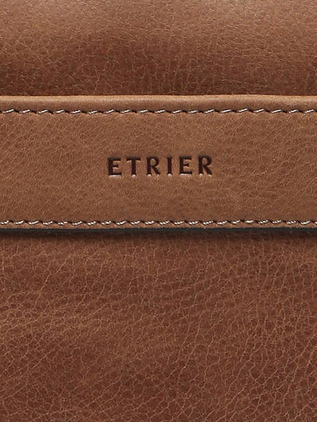 Sac Bandoulière Spider Cuir Etrier Marron spider ESPI732M vue secondaire 6